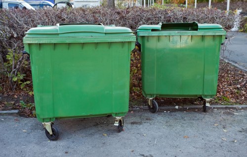 Homeowner removing garden waste with professional services in Bromley