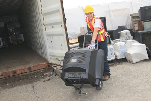 Recycling and waste segregation at a Bromley site