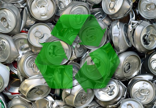 Eco-friendly garden waste recycling process in Bromley